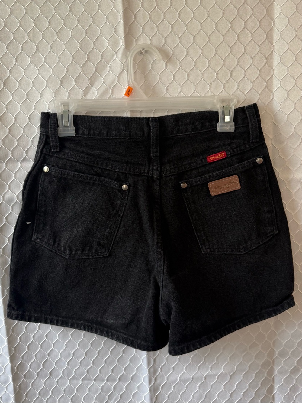 Wrangler black denim shorts - Picture 2 of 6